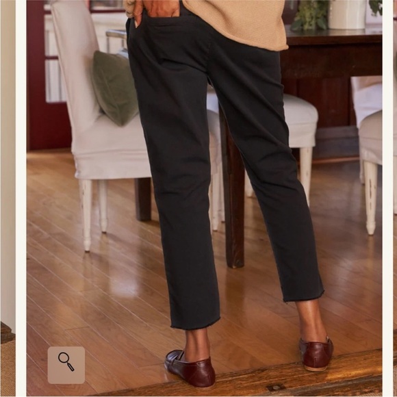 Frank & Eileen Black Chinos Wicklow The Italian Tailored Fit Size 0 - Picture 2 of 11